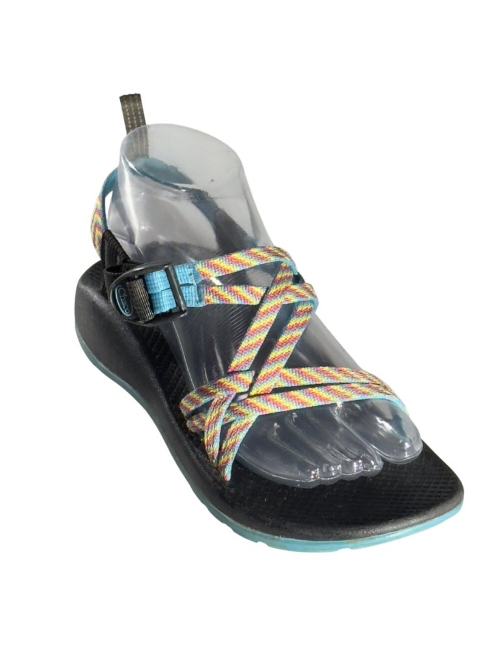 CHACO Z/Cloud Sandals Adjustable Straps Vibrant Pattern Size UK 5 US 7 - Picture 10 of 13